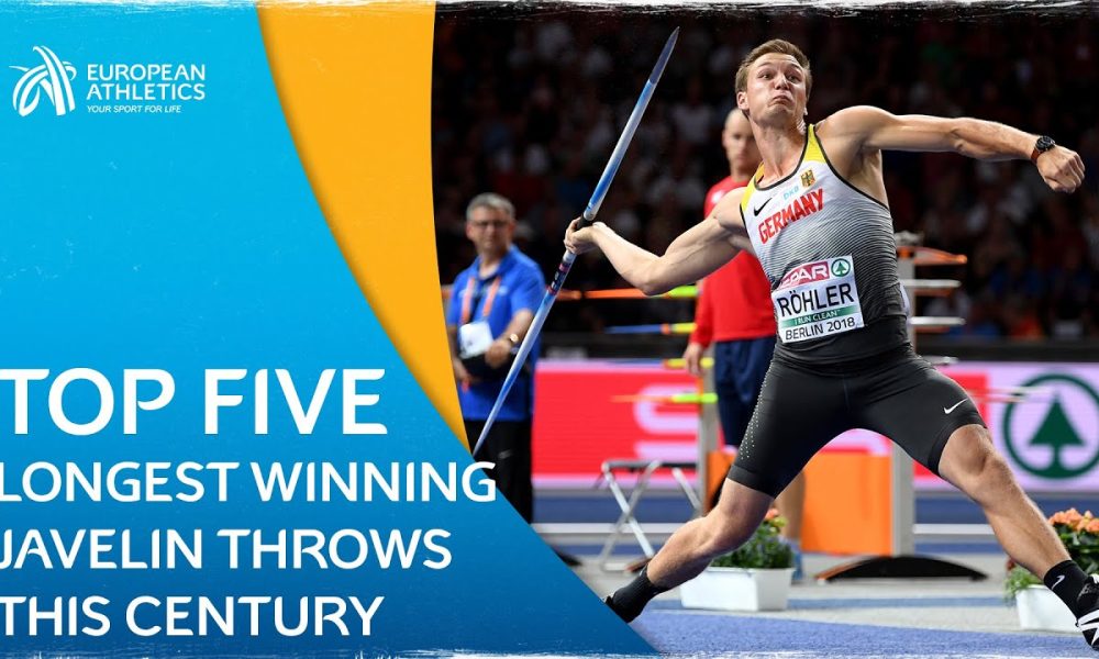 LONGEST Winning Javelin Throws This Century European Championships